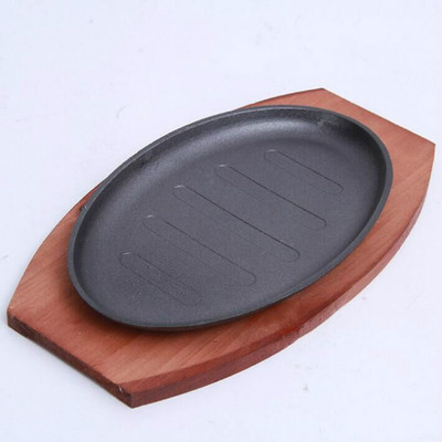 Korea Iron oval plate