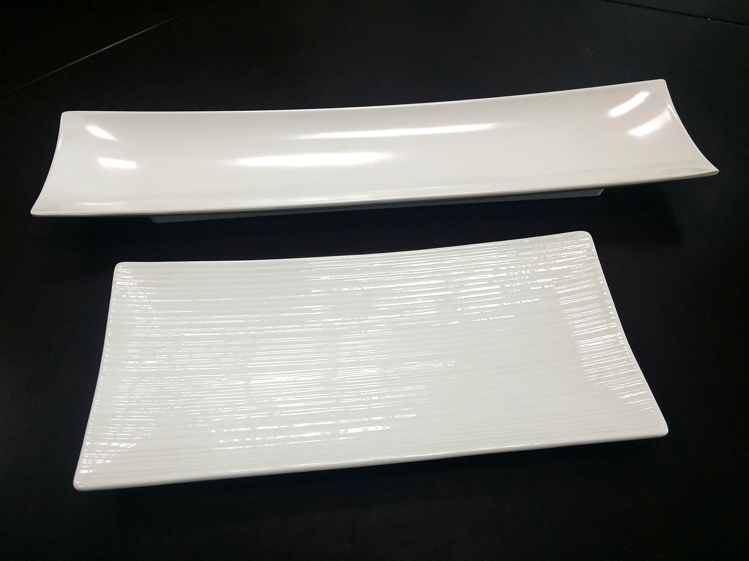 Rectangular plate